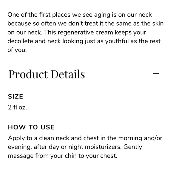 NIB Earth Harbor Azure Regenerative Neck Cream, Full Size, 60ml - Picture 9 of 9